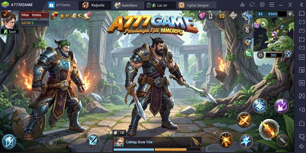 Tampilan gameplay A777GAME yang memukau dan penuh aksi.