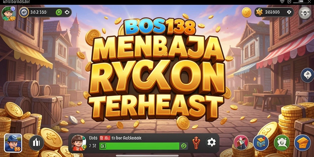 Screenshot gameplay BOS138 yang menunjukkan manajemen bisnis yang seru.