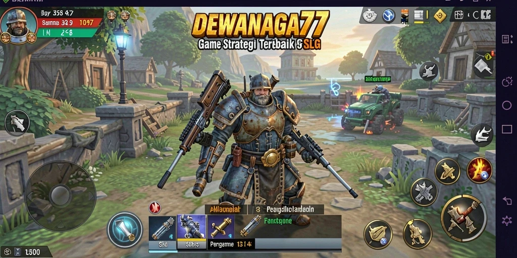 Tampilan gameplay menarik dari DEWANAGA77 yang penuh strategi.