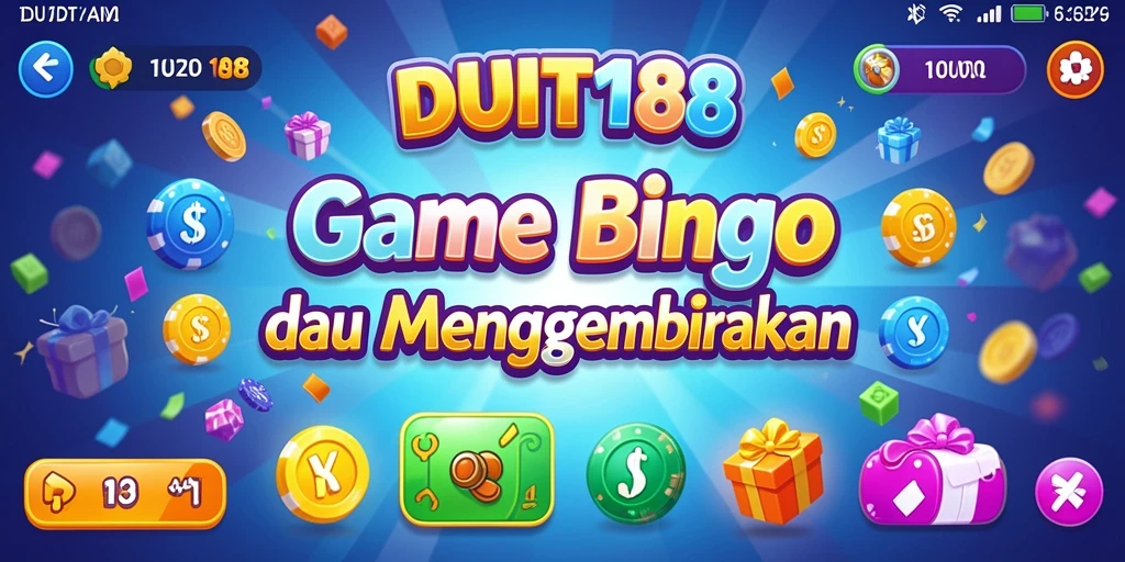 Tampilan seru gameplay Bingo di DUIT188 yang menarik.