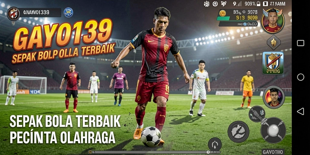 Tampilan gameplay GAYO138 yang memukau dan penuh aksi sepak bola.
