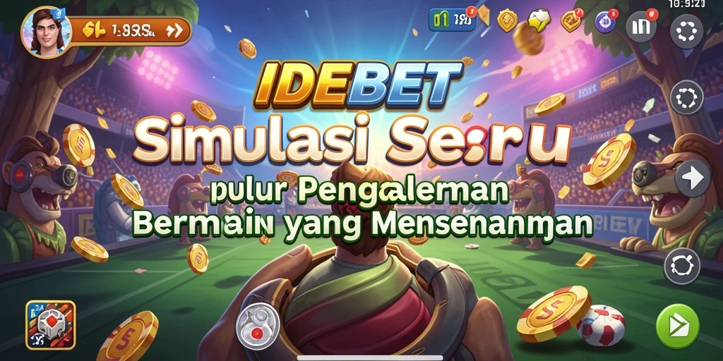 Tampilan seru gameplay Simulation di IDEBET.