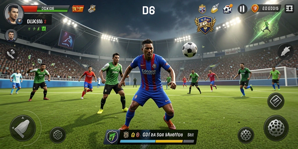 Screenshot gameplay IDX66 menampilkan aksi seru dengan pemain berkompetisi.
