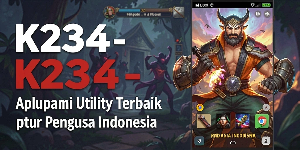 Tampilan antarmuka pengguna K234 yang intuitif dan menarik.