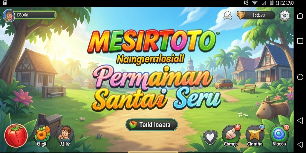 Screenshot gameplay MESIRTOTO yang menunjukkan keseruan bermain.