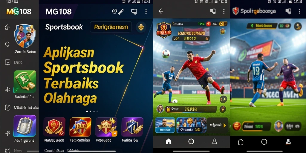 Tampilan screenshot utama MG108 menampilkan fitur taruhan olahraga yang menarik.