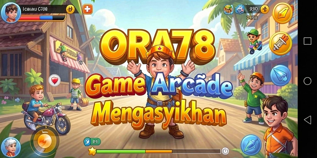 Screenshot gameplay ORA78 yang menunjukkan aksi seru dalam permainan.