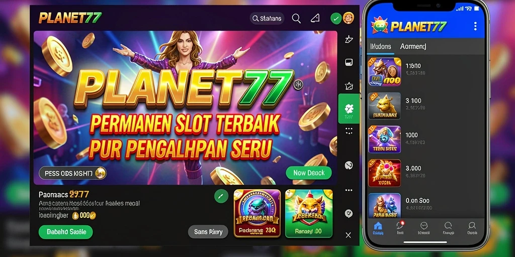 Tampilan menarik dari gameplay <strong>PLANET77</strong> yang memikat pemain dengan slot beragam.