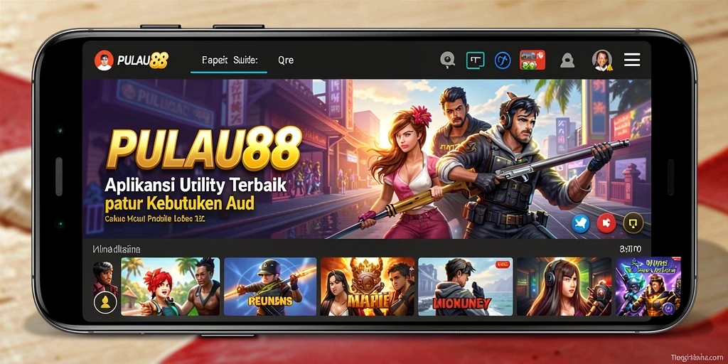 Screenshot utama PULAU88 menampilkan antarmuka pengguna yang intuitif.