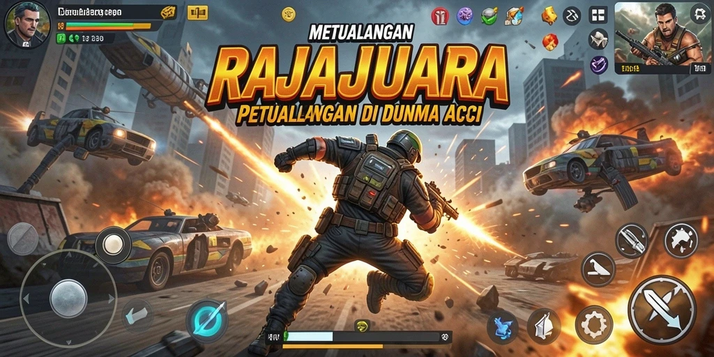 Gameplay seru dan adrenalin tinggi di RAJAJUARA.