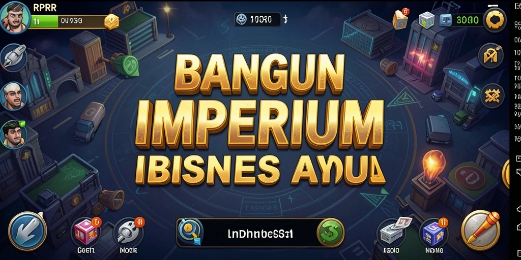 Screenshot gameplay RPRR menunjukkan strategi bisnis yang dinamis.
