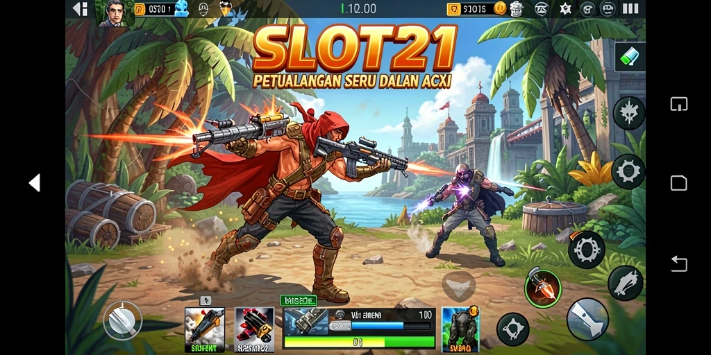 Tampak menegangkan saat bermain SLOT21 dengan aksi penuh kecepatan.