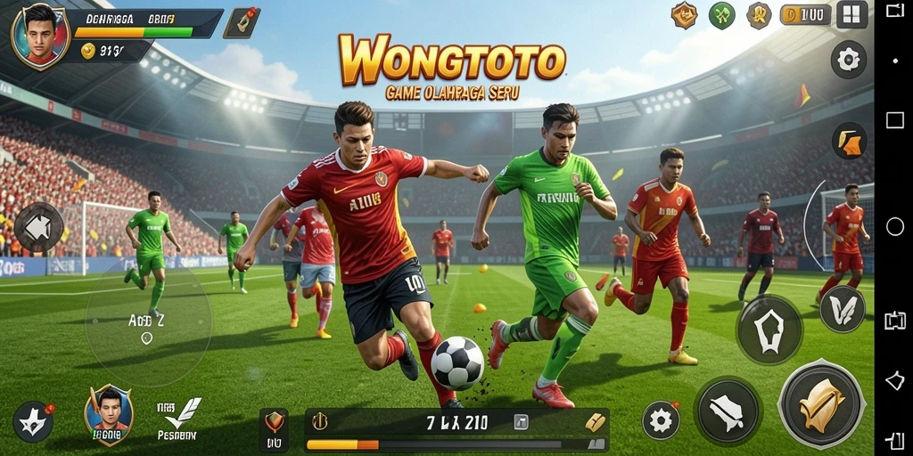 Tampilan menakjubkan dari gameplay <strong>WONGTOTO</strong> yang penuh aksi olahraga.